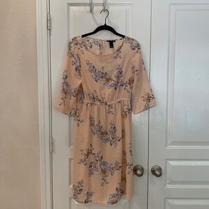 H&M floral dress‎ size 8